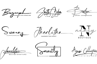design handwritting, scripted, signature, cursive, wedding, handwritten logo