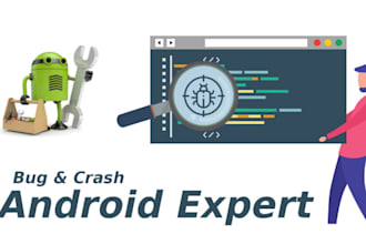 solve bugs or crashes in android application
