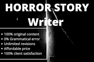 write a short horror story for you