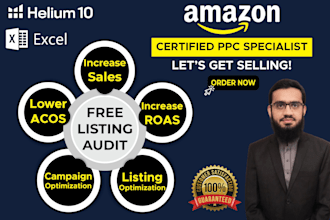 setup and optimize amazon PPC campaign with low acos and high roas