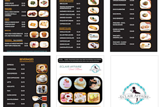 design editable restaurant food menu flyer price list food menu in illustrator