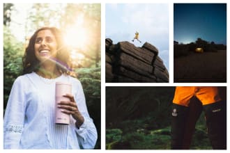 professionally shoot your product in the outdoors