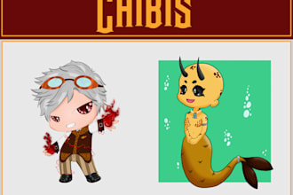 draw a chibi illustration for you