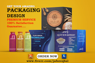 be your creative packaging and label designer