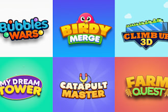 make a minimal and timeless game logo design