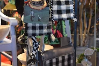 work as a hand crafter, handsewing and designing leather products