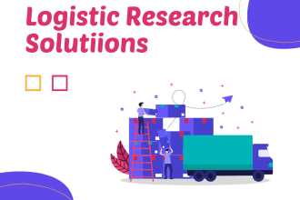 make a logistics and shipping market research