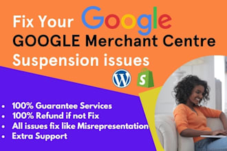 do google merchant center suspension fix