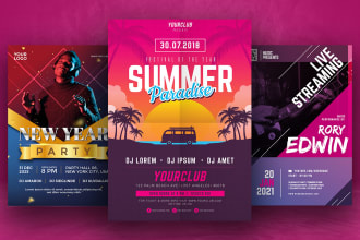 design an awesome flyer