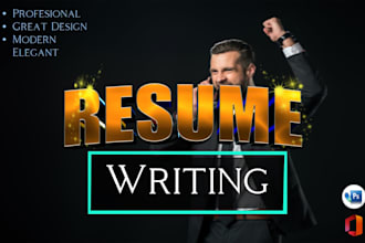write a professional resume