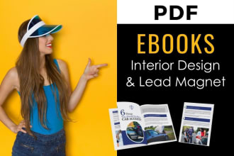 design ebooks, lead magnets and pdf documents