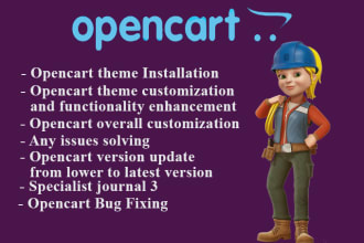 fix opencart bugs, errors or issues