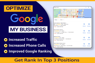 optimize google my business page for local SEO gmb ranking