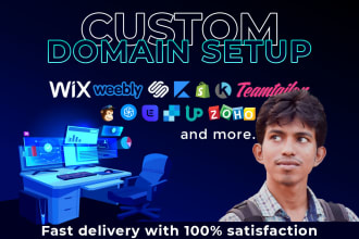 point your domain to wix, shopify, kartra, kajabi, zoho, upviral, or any app