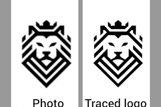 make trace logo in PDF, jpeg, png formate