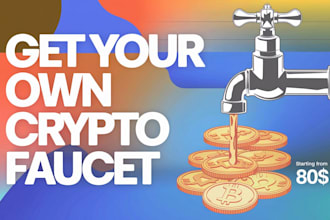 create a cryptocurrency faucet website