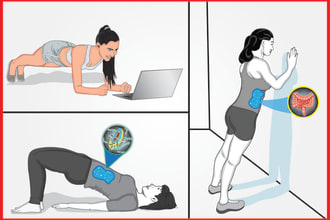 draw vector line art storyboard illustration for facebook ads