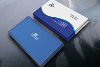 do creative business card design in 12 hour