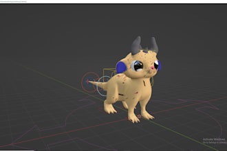 rig your 3d model and correctly assign weights to rig