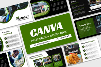 design your canva and google slide presentation