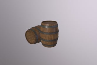 create 3d props and objects for your game