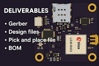 design pcb and enclosure using eagle fusion360 easyeda