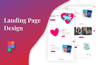 Review  design great landing page in figma