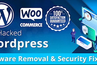 remove malware, virus from website and fix issues