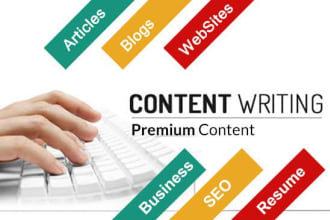 write unique SEO friendly articles for google adsense approval