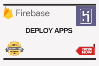deploy your app on heroku and firebase