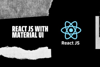 do front end development in react js