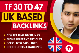 create high trust flow tf backlinks from top quality uk websites
