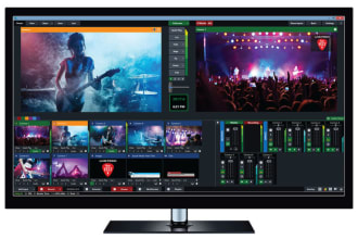 configure your vmix setup and prepare it for streaming