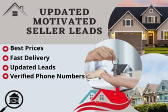 do real estate motivated seller leads and active cash buyer with skip tracing