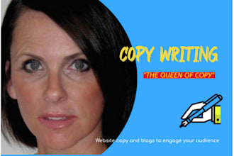 write irresistible ad, sales copy, and website copywriting