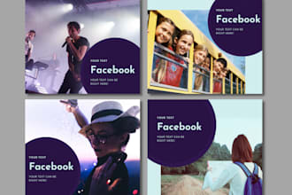 design beautiful social media posts and stories
