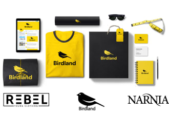 create fashion brand, clothing and t shirts logo designs