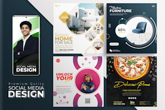design scroll stopping social media templates