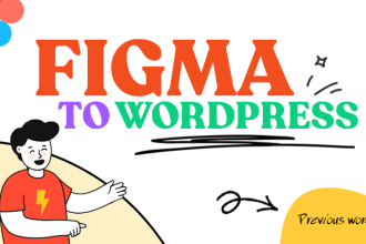 convert figma to wordpress by elementor pro