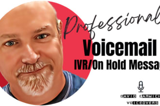 record a phone greeting, IVR on hold message for you