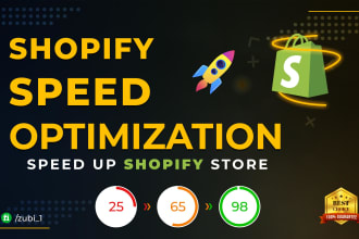 do shopify speed optimization and increase shopify score