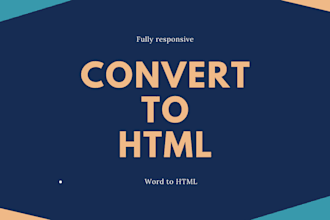 convert the word document into HTML