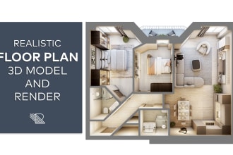 create high quality 3d floor plans