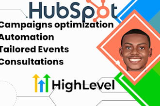 Hot Deals!  create hubspot, gohighlevel, carrd, mailchimp landing page