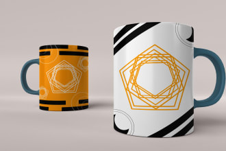 make eye catching geometric designs for you