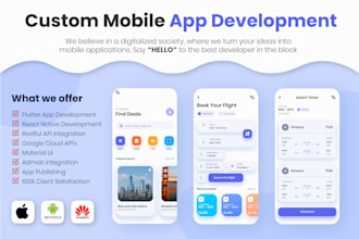 develop an ideal android, ios mobile app for your enterprise
