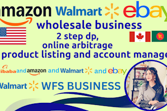 be walmart wfs wholesale expert, walmart 2 step dropshipping va, walmart PPC