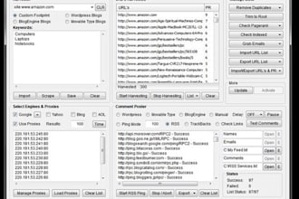 create about 4000 one way backlinks using ScrapeBox service and blasting comments for your website on over 4000 PR 0 to 10 blog engines