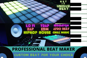 produce a custom exclusive beat for you with full rights