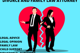 as a professional expert lawyer answer divorce or child support questions